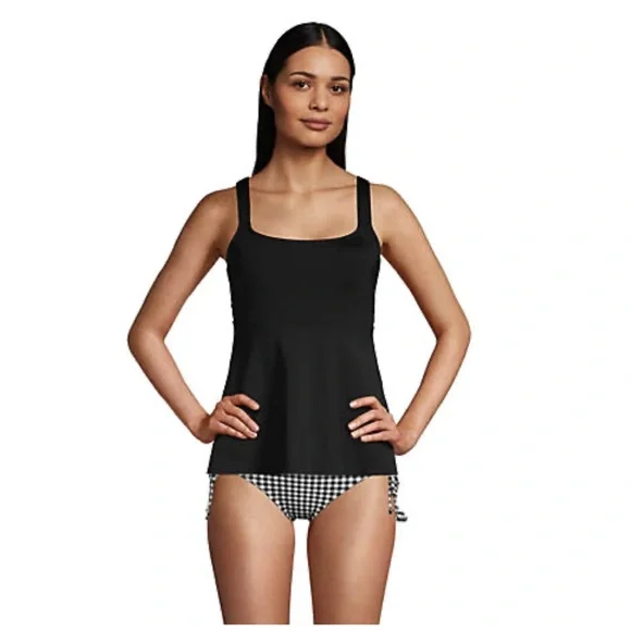 Lands end swim flutter scoop tankini - Picture 5 of 8